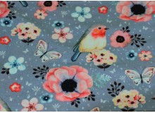 Jersey - Birdie Rotkehlchen grau